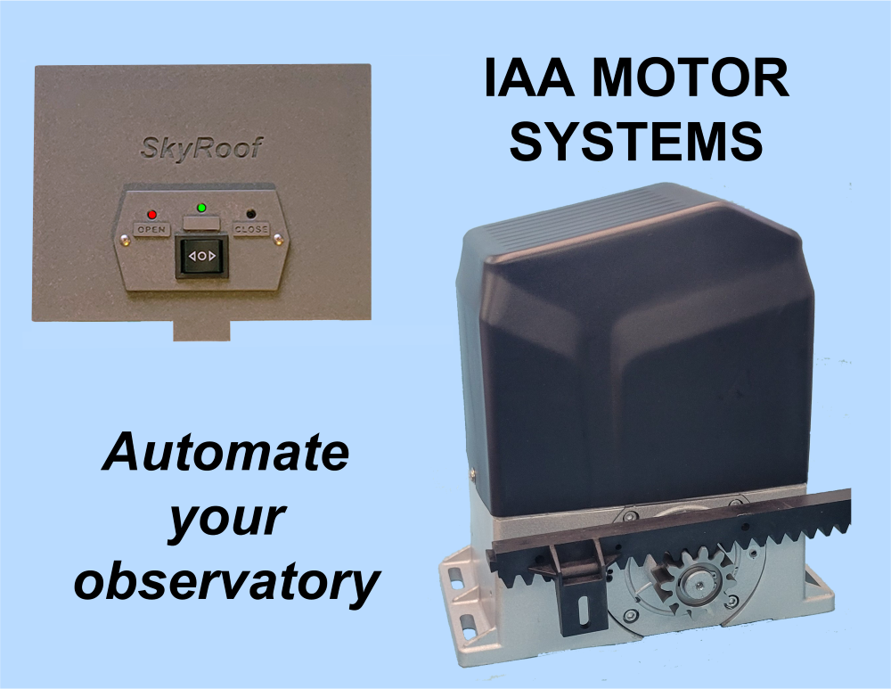 observatory automation complete roll off roof system
